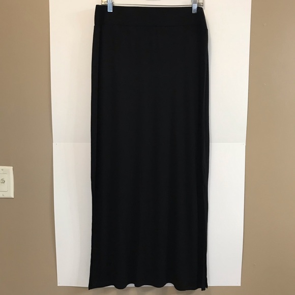 a.n.a Dresses & Skirts - A.n.a. like new black maxi skirt with side slits a.n.a Dresses & Skirts - A.n.a. like new black maxi skirt with side slits
